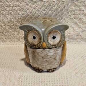 VTG Ceramic Owl Cookie/Snack Jar